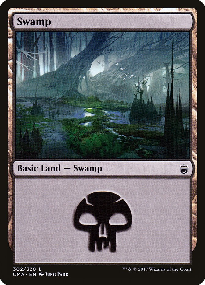 Swamp (302) [Commander Anthology] | Game Master's Emporium (The New GME)