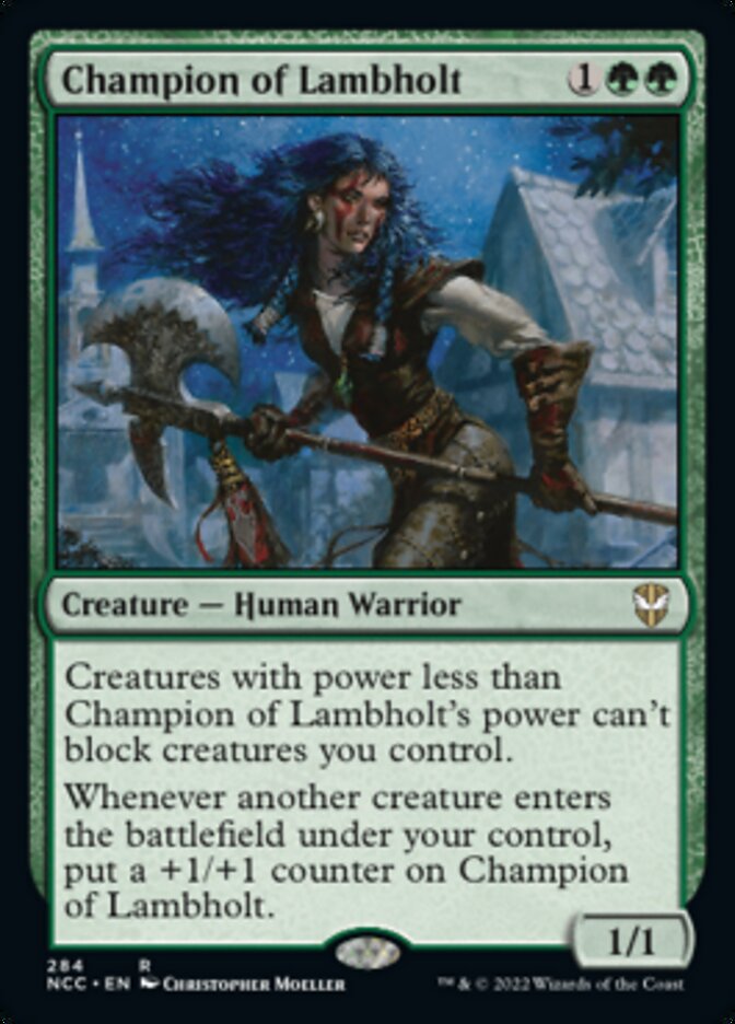 Champion of Lambholt [Streets of New Capenna Commander] | Game Master's Emporium (The New GME)