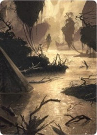 Murkwater Pathway Art Card [Zendikar Rising Art Series] | Game Master's Emporium (The New GME)