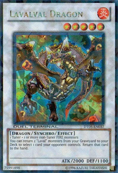 Lavalval Dragon [DT05-EN037] Ultra Rare | Game Master's Emporium (The New GME)