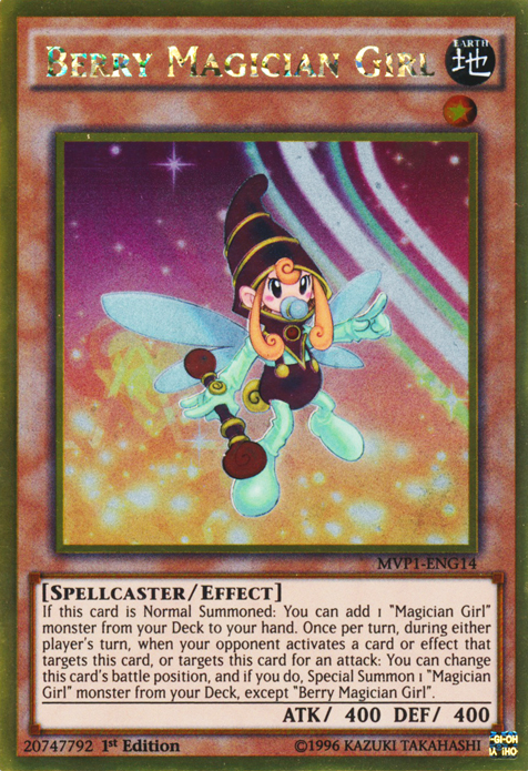 Berry Magician Girl [MVP1-ENG14] Gold Rare | Game Master's Emporium (The New GME)