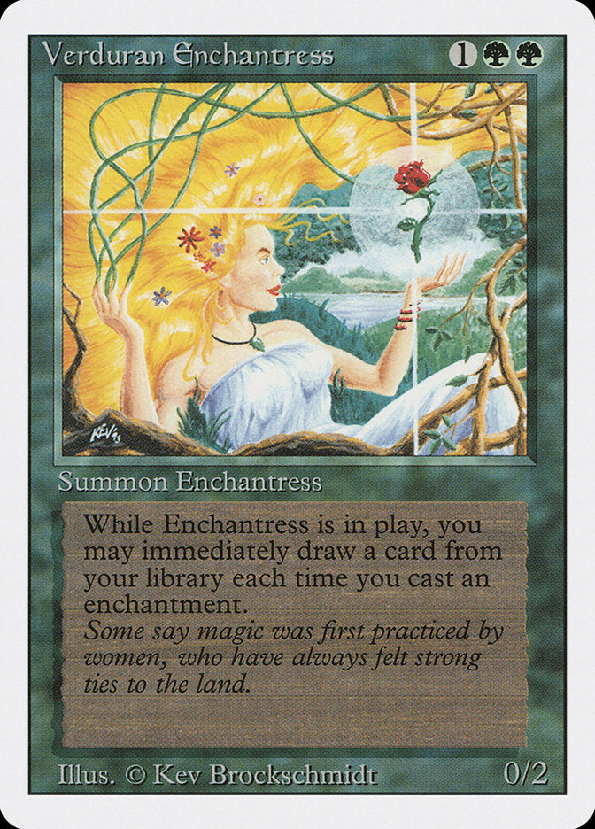 Verduran Enchantress [Revised Edition] | Game Master's Emporium (The New GME)