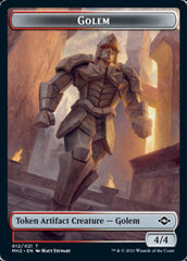 Clue (15) // Golem Double-Sided Token [Modern Horizons 2 Tokens] | Game Master's Emporium (The New GME)