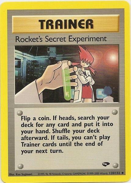 Rocket's Secret Experiment (120/132) [Gym Challenge Unlimited] | Game Master's Emporium (The New GME)