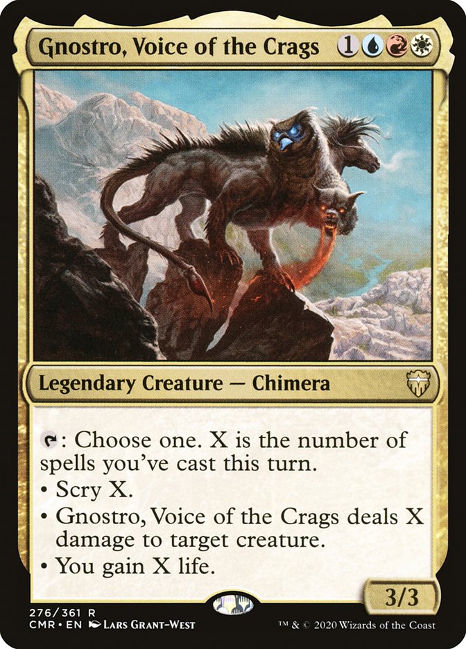 Gnostro, Voice of the Crags [Commander Legends] | Game Master's Emporium (The New GME)