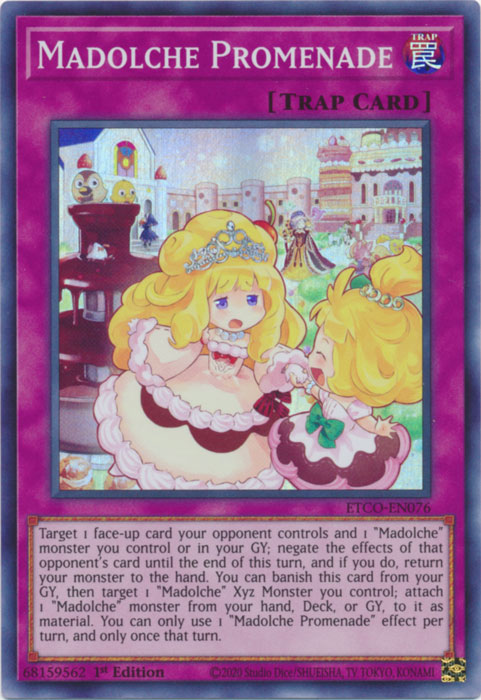 Madolche Promenade [ETCO-EN076] Super Rare | Game Master's Emporium (The New GME)