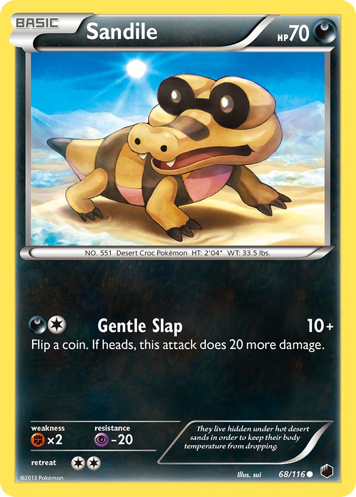 Sandile (68/116) [Black & White: Plasma Freeze] | Game Master's Emporium (The New GME)