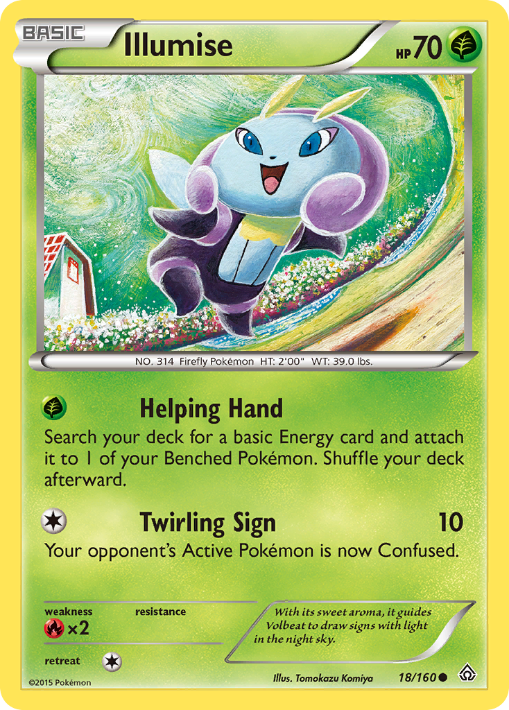 Illumise (18/160) [XY: Primal Clash] | Game Master's Emporium (The New GME)