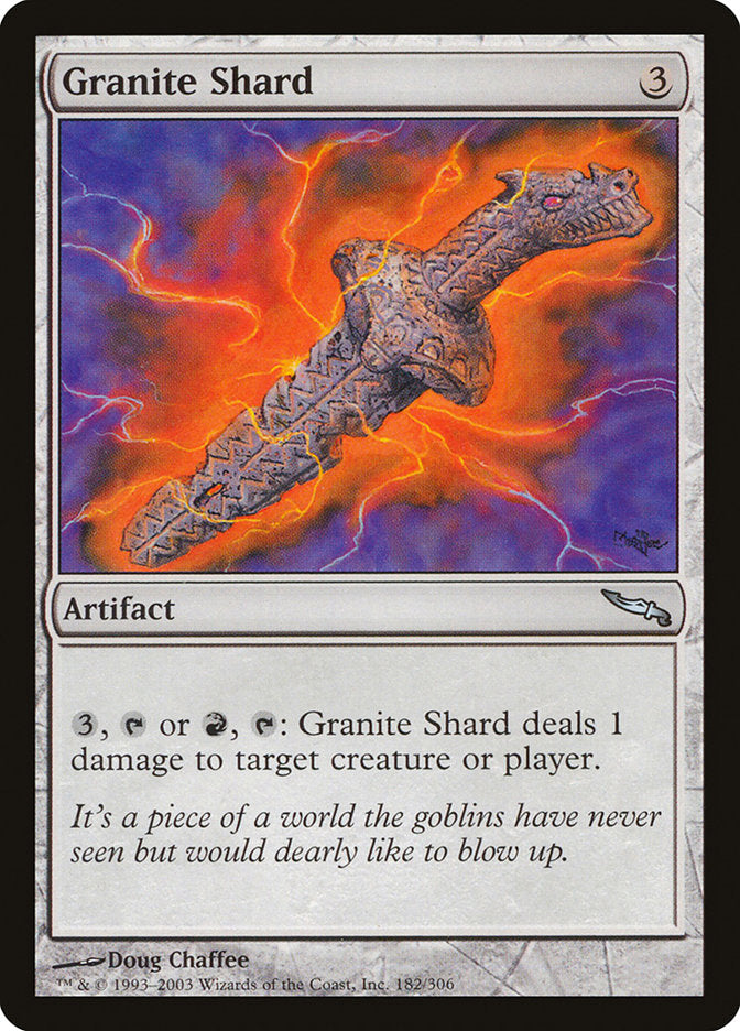 Granite Shard [Mirrodin] | Game Master's Emporium (The New GME)