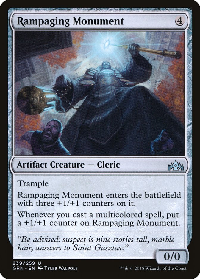 Rampaging Monument [Guilds of Ravnica] | Game Master's Emporium (The New GME)