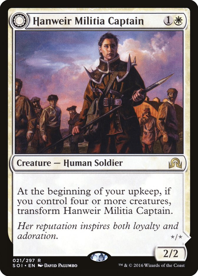 Hanweir Militia Captain // Westvale Cult Leader [Shadows over Innistrad] | Game Master's Emporium (The New GME)