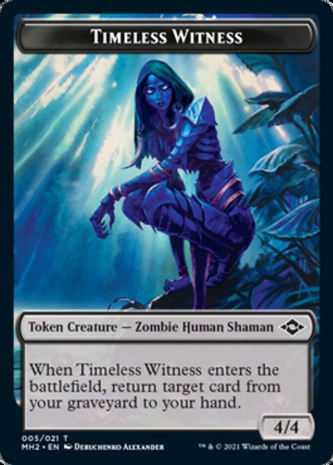 Timeless Witness Token [Modern Horizons 2 Tokens] | Game Master's Emporium (The New GME)