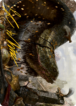Junk Winder Art Card (Gold-Stamped Signature) [Modern Horizons 2 Art Series] | Game Master's Emporium (The New GME)