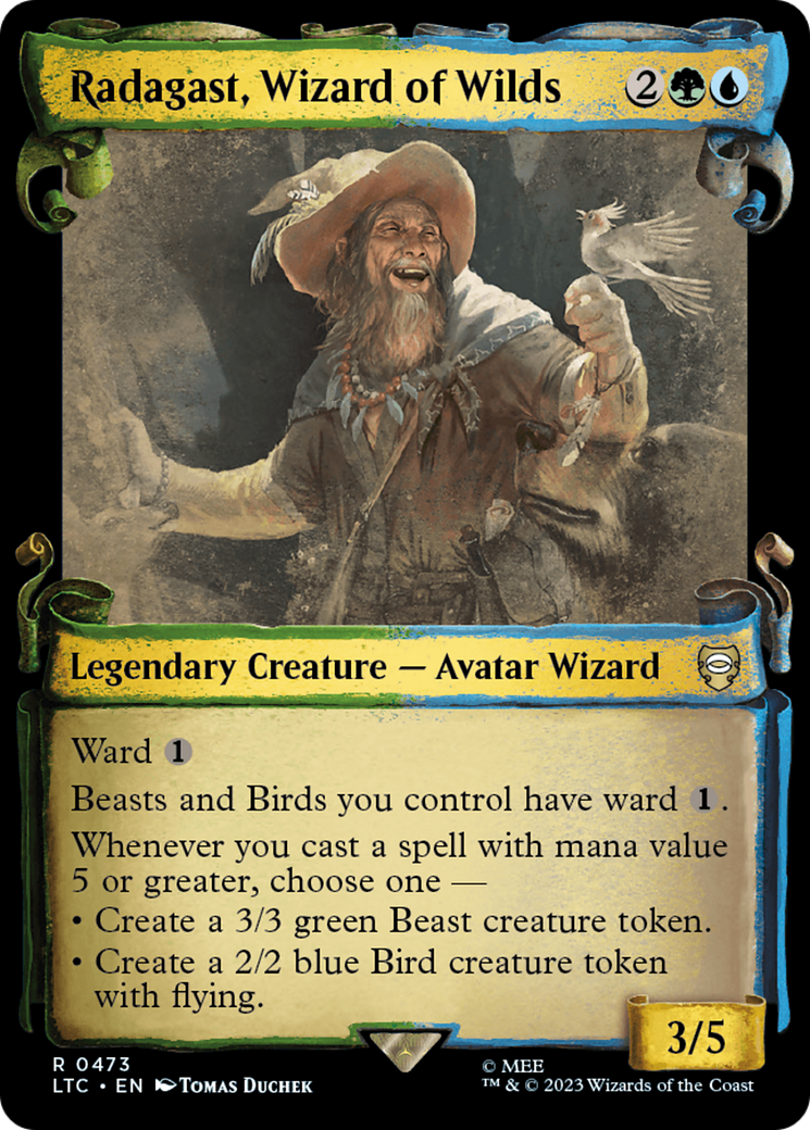 Radagast, Wizard of Wilds [The Lord of the Rings: Tales of Middle-Earth Commander Showcase Scrolls] | Game Master's Emporium (The New GME)