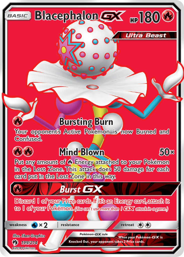 Blacephalon GX (199/214) [Sun & Moon: Lost Thunder] | Game Master's Emporium (The New GME)