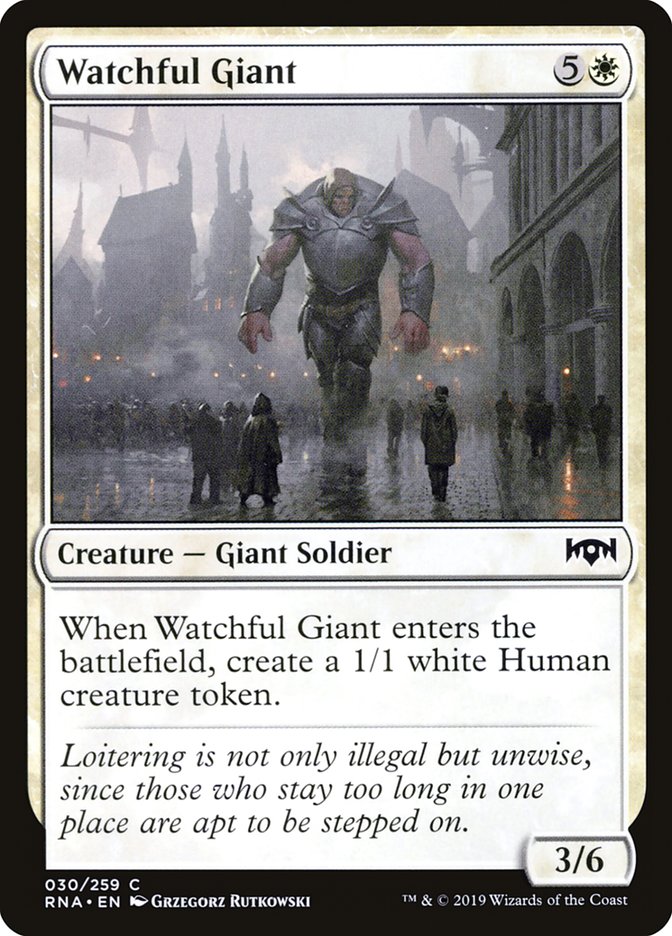Watchful Giant [Ravnica Allegiance] | Game Master's Emporium (The New GME)