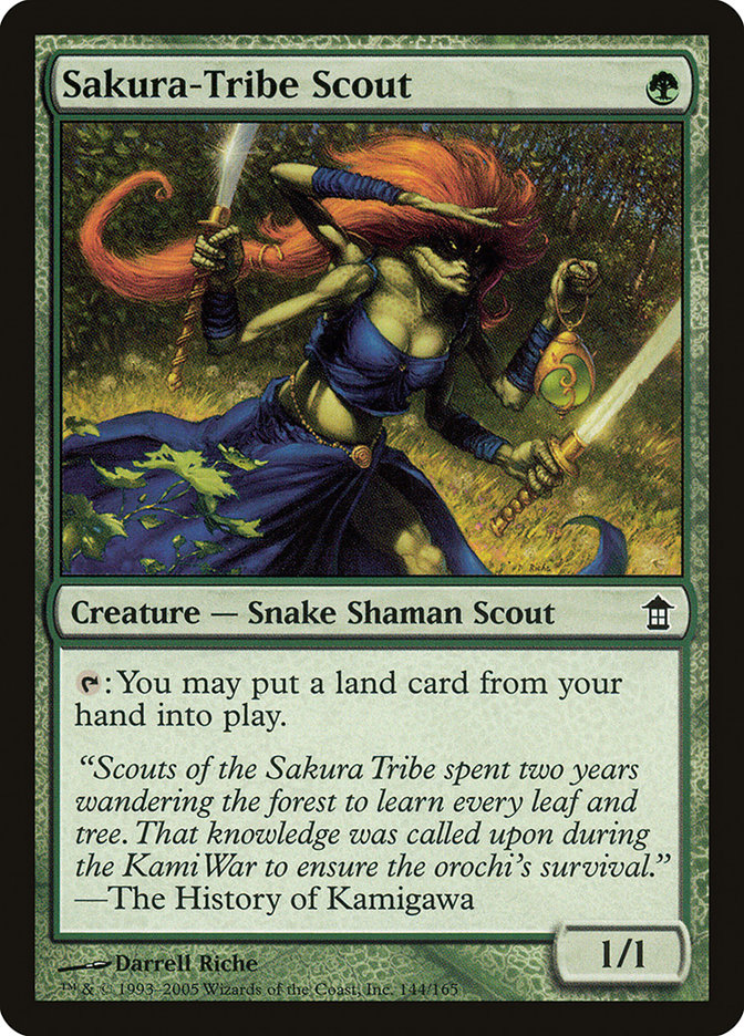 Sakura-Tribe Scout [Saviors of Kamigawa] | Game Master's Emporium (The New GME)