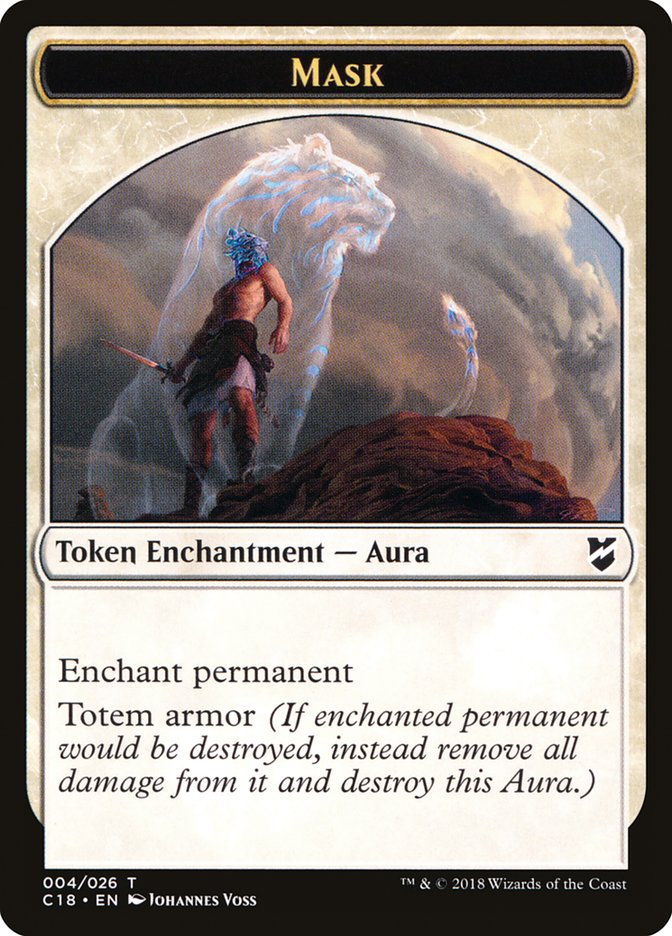 Mask Token [Commander 2018 Tokens] | Game Master's Emporium (The New GME)