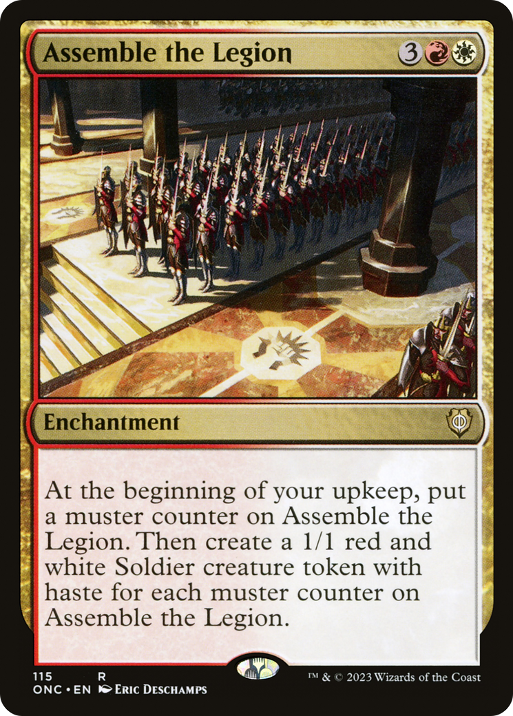 Assemble the Legion [Phyrexia: All Will Be One Commander] | Game Master's Emporium (The New GME)