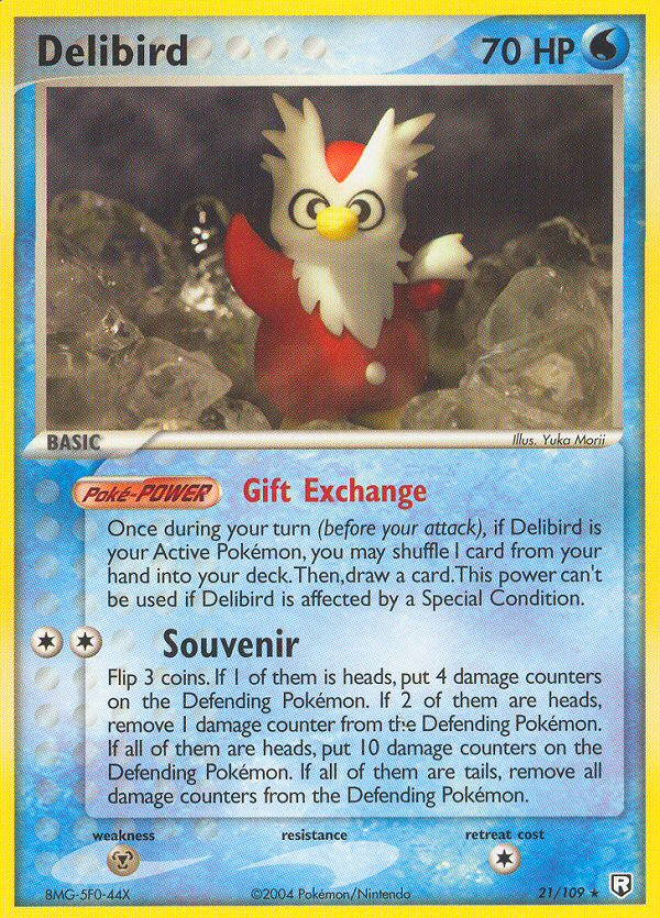 Delibird (21/109) [EX: Team Rocket Returns] | Game Master's Emporium (The New GME)