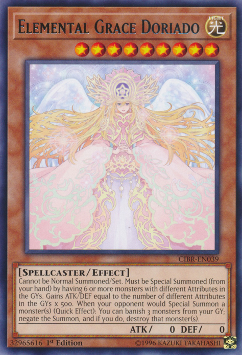 Elemental Grace Doriado [CIBR-EN039] Rare | Game Master's Emporium (The New GME)