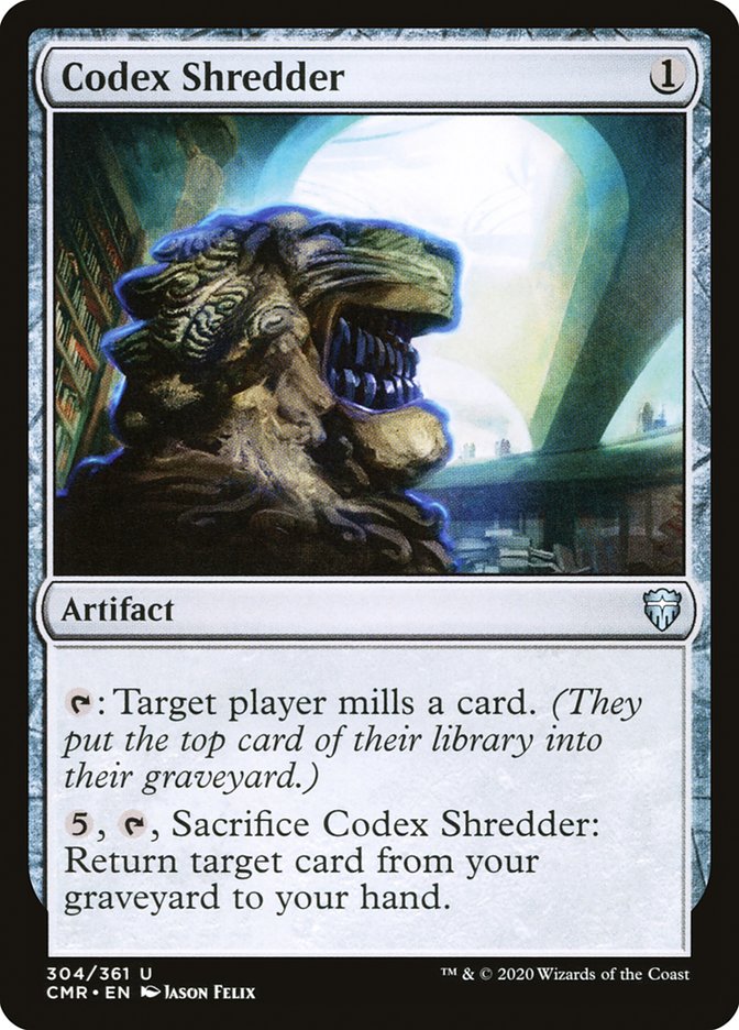 Codex Shredder [Commander Legends] | Game Master's Emporium (The New GME)