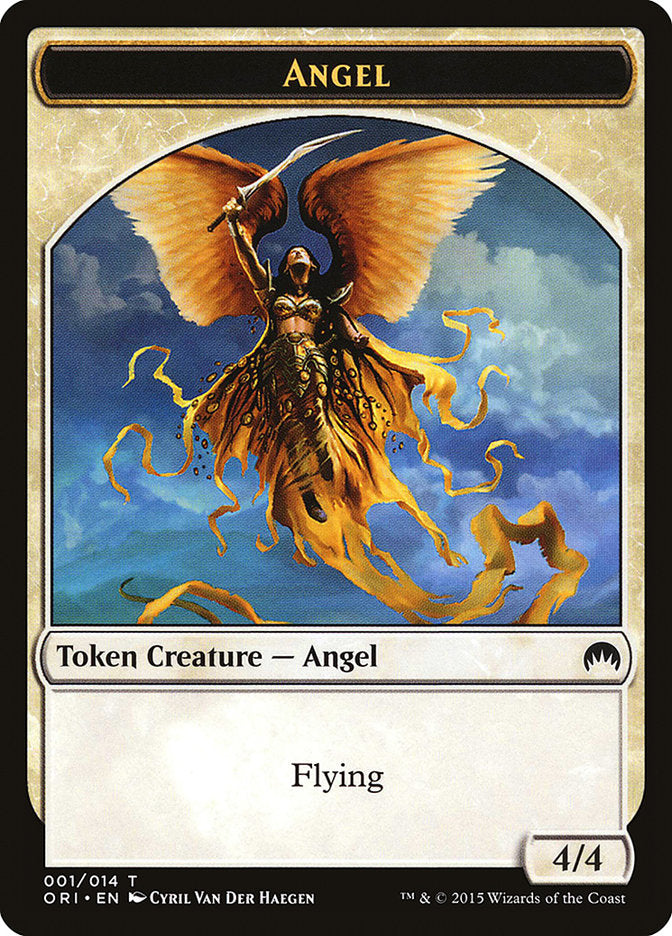 Angel Token [Magic Origins Tokens] | Game Master's Emporium (The New GME)