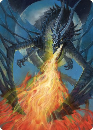 Balefire Dragon Art Card [Commander Masters Art Series] | Game Master's Emporium (The New GME)