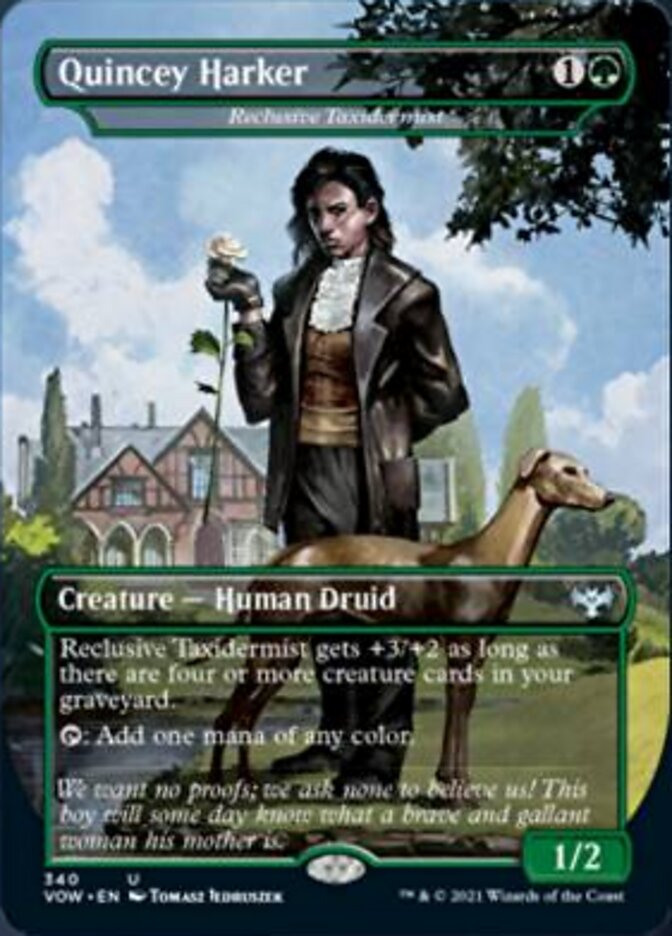 Reclusive Taxidermist - Quincey Harker [Innistrad: Crimson Vow] | Game Master's Emporium (The New GME)