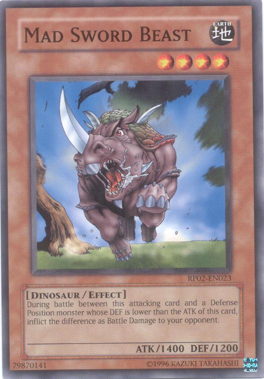 Mad Sword Beast [RP02-EN023] Common | Game Master's Emporium (The New GME)