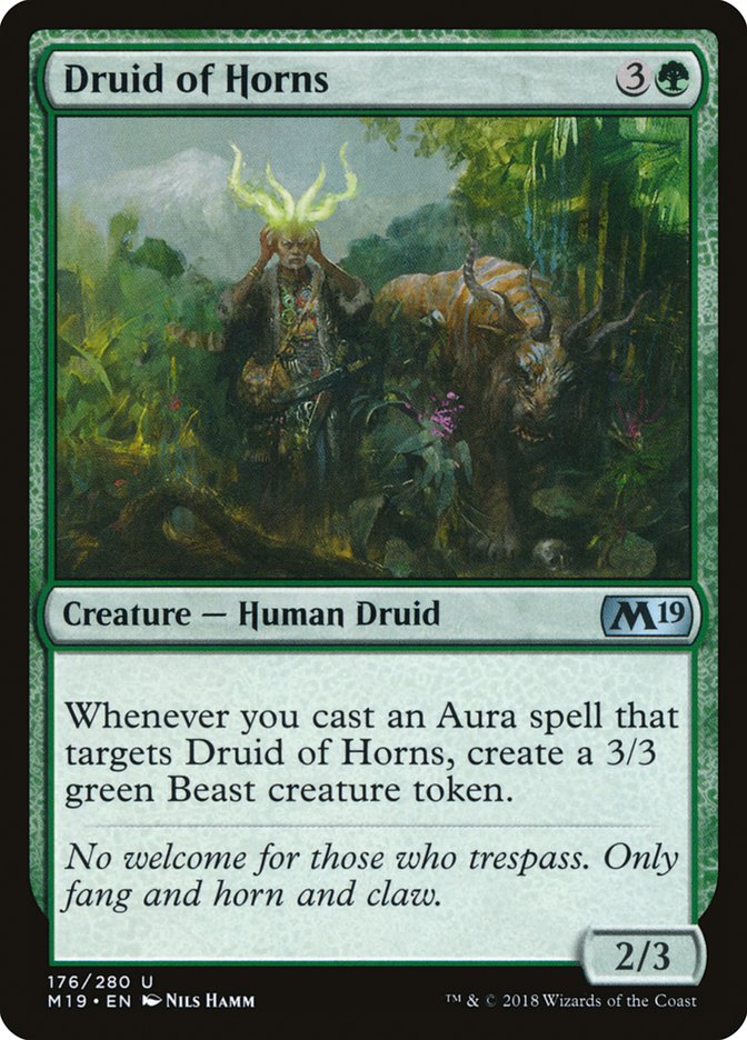 Druid of Horns [Core Set 2019] | Game Master's Emporium (The New GME)