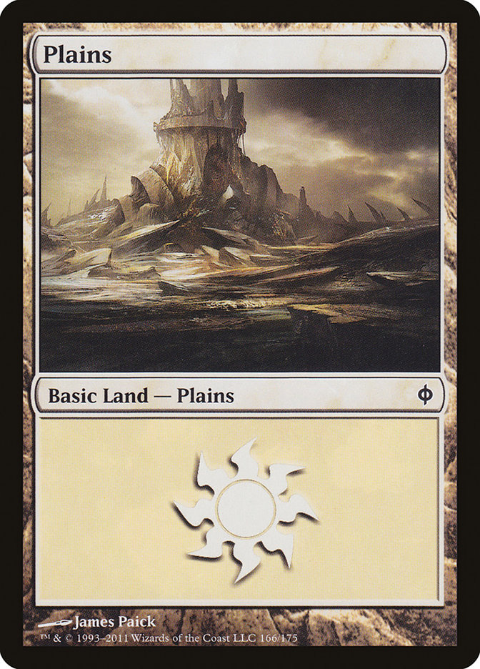 Plains (166) [New Phyrexia] | Game Master's Emporium (The New GME)