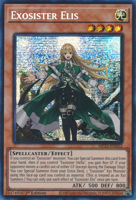 Exosister Elis [MP23-EN252] Prismatic Secret Rare | Game Master's Emporium (The New GME)