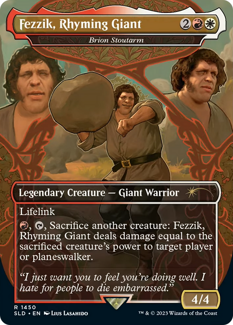 Fezzik, Rhyming Giant - Brion Stoutarm [Secret Lair Drop Series] | Game Master's Emporium (The New GME)