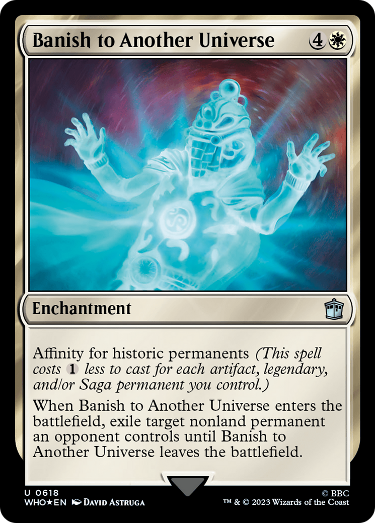 Banish to Another Universe (Surge Foil) [Doctor Who] | Game Master's Emporium (The New GME)