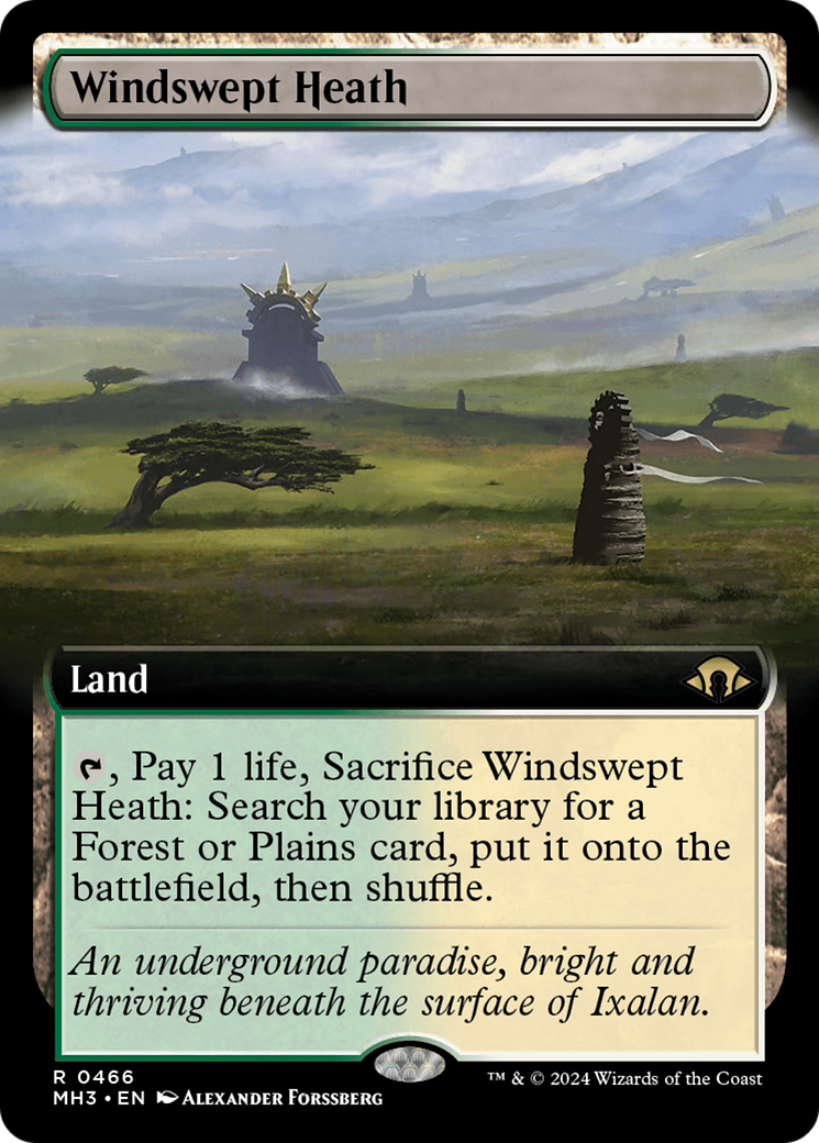 Windswept Heath (Extended Art) [Modern Horizons 3] | Game Master's Emporium (The New GME)