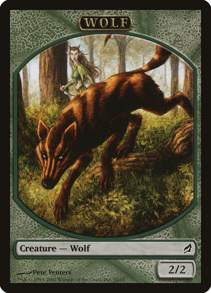 Wolf Token [Lorwyn Tokens] | Game Master's Emporium (The New GME)