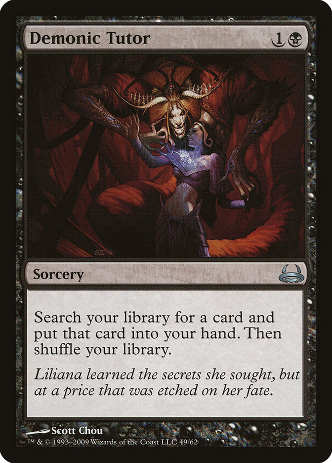 Demonic Tutor [Duel Decks: Divine vs. Demonic] | Game Master's Emporium (The New GME)