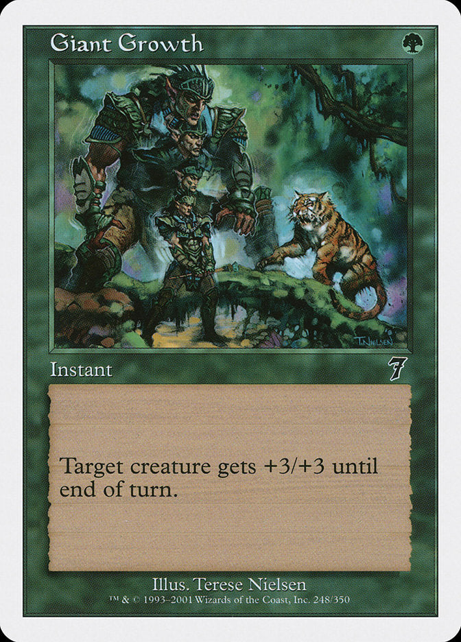 Giant Growth [Seventh Edition] | Game Master's Emporium (The New GME)