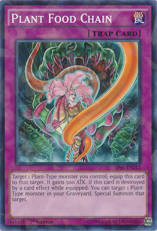 Plant Food Chain [BP03-EN212] Shatterfoil Rare | Game Master's Emporium (The New GME)