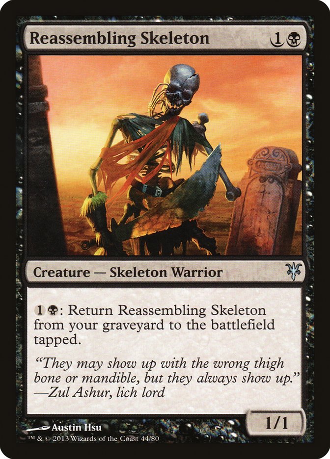 Reassembling Skeleton [Duel Decks: Sorin vs. Tibalt] | Game Master's Emporium (The New GME)