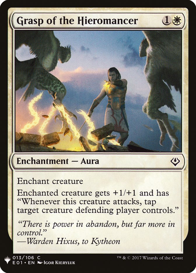 Grasp of the Hieromancer [Mystery Booster] | Game Master's Emporium (The New GME)