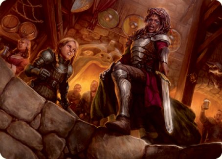 Veteran Dungeoneer Art Card [Dungeons & Dragons: Adventures in the Forgotten Realms Art Series] | Game Master's Emporium (The New GME)