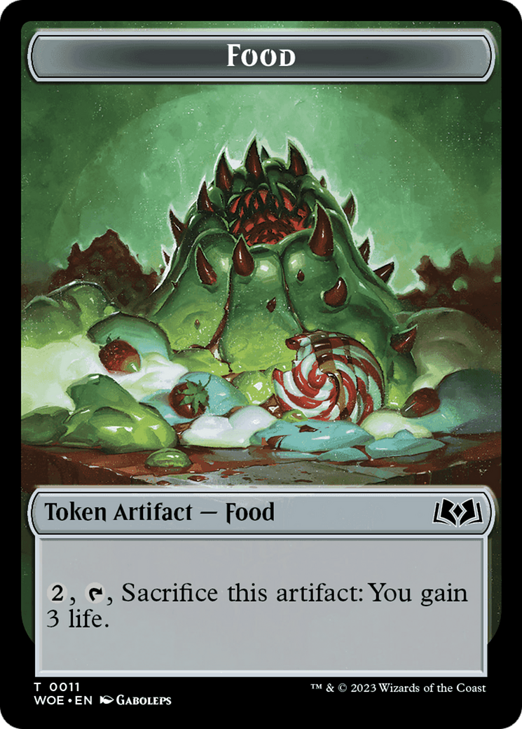 Food (0011) Token [Wilds of Eldraine Tokens] | Game Master's Emporium (The New GME)