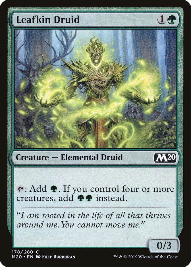 Leafkin Druid [Core Set 2020] | Game Master's Emporium (The New GME)