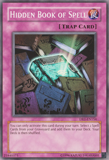 Hidden Book of Spell [DR1-EN154] Common | Game Master's Emporium (The New GME)