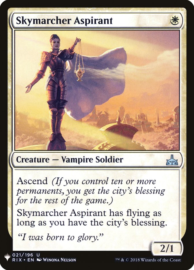 Skymarcher Aspirant [Mystery Booster] | Game Master's Emporium (The New GME)