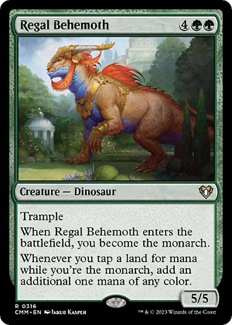 Regal Behemoth [Commander Masters] | Game Master's Emporium (The New GME)