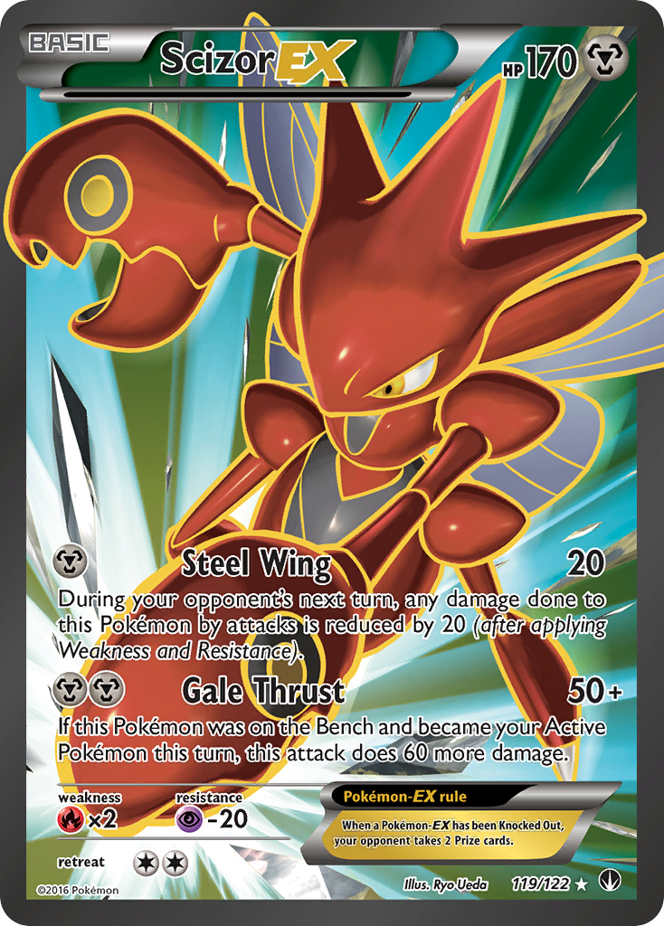 Scizor EX (119/122) [XY: BREAKpoint] | Game Master's Emporium (The New GME)