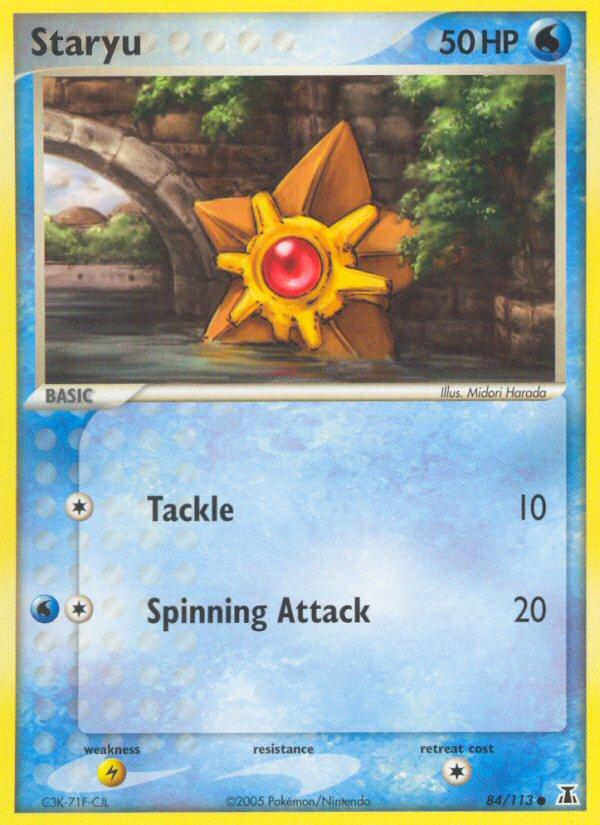 Staryu (84/113) [EX: Delta Species] | Game Master's Emporium (The New GME)